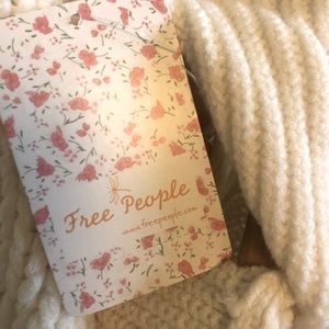 Free People Sea Bright XS V Neck Sweater